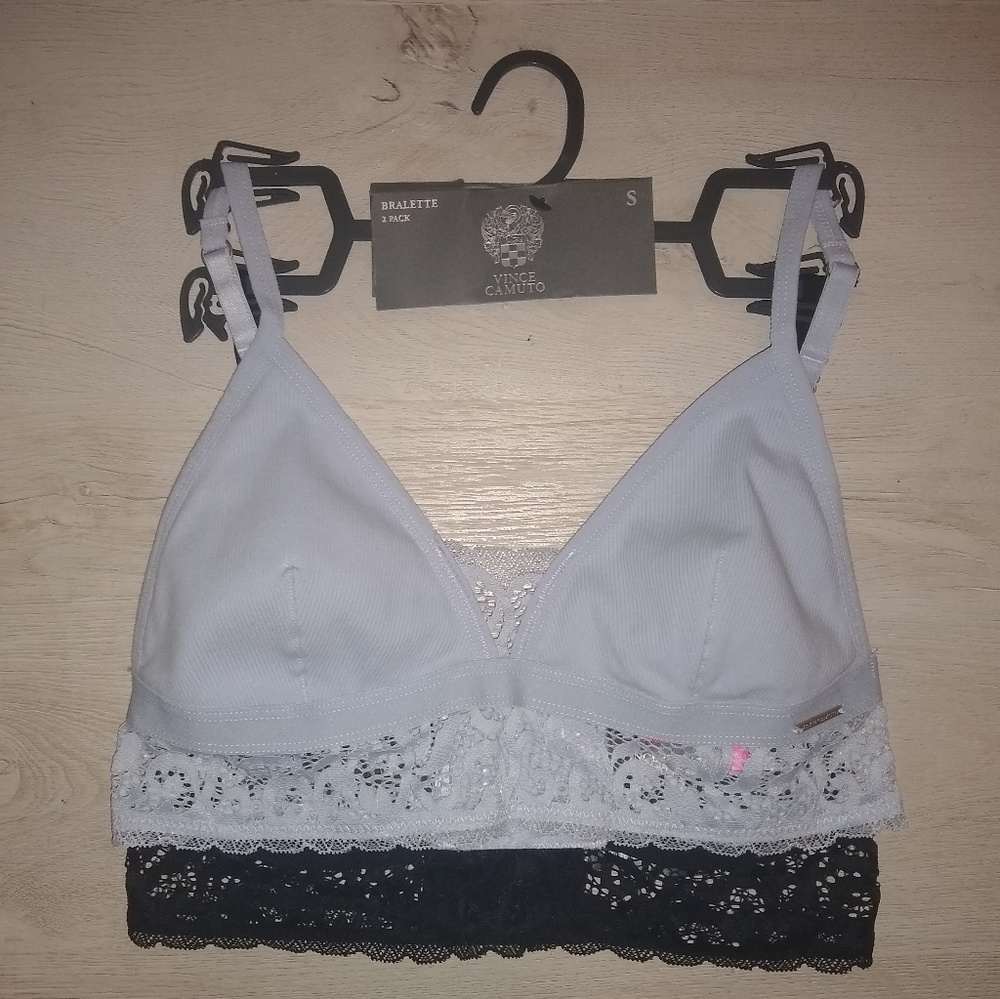 2PACK bralettes nwt